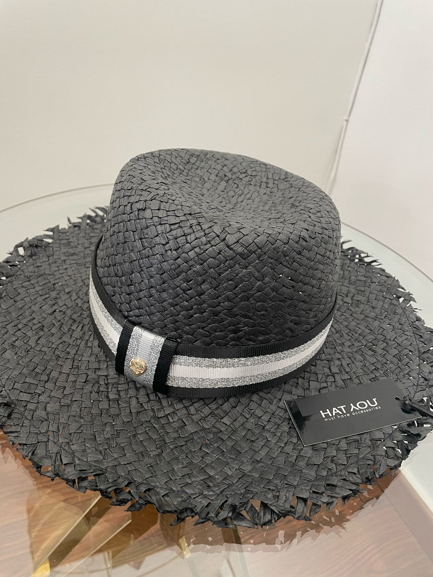 hat you-cloche con lurex