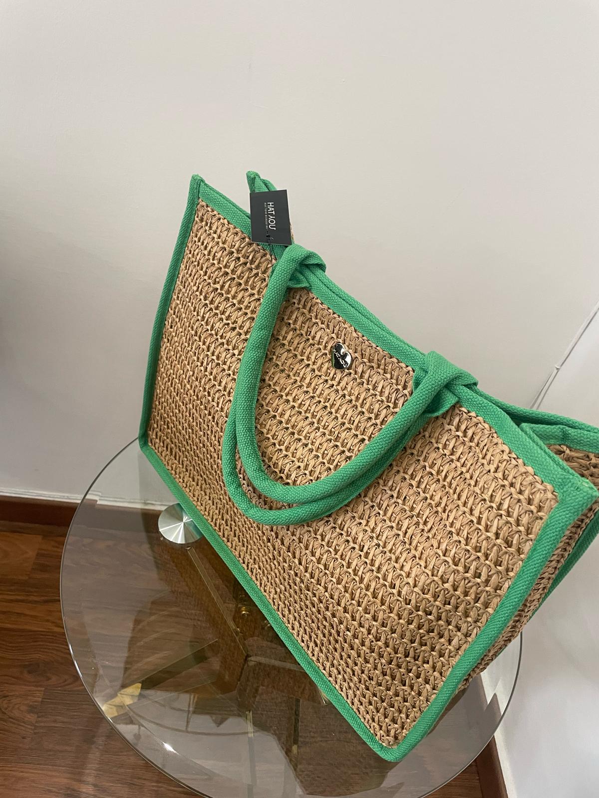 hat you-borsa mare in paglia